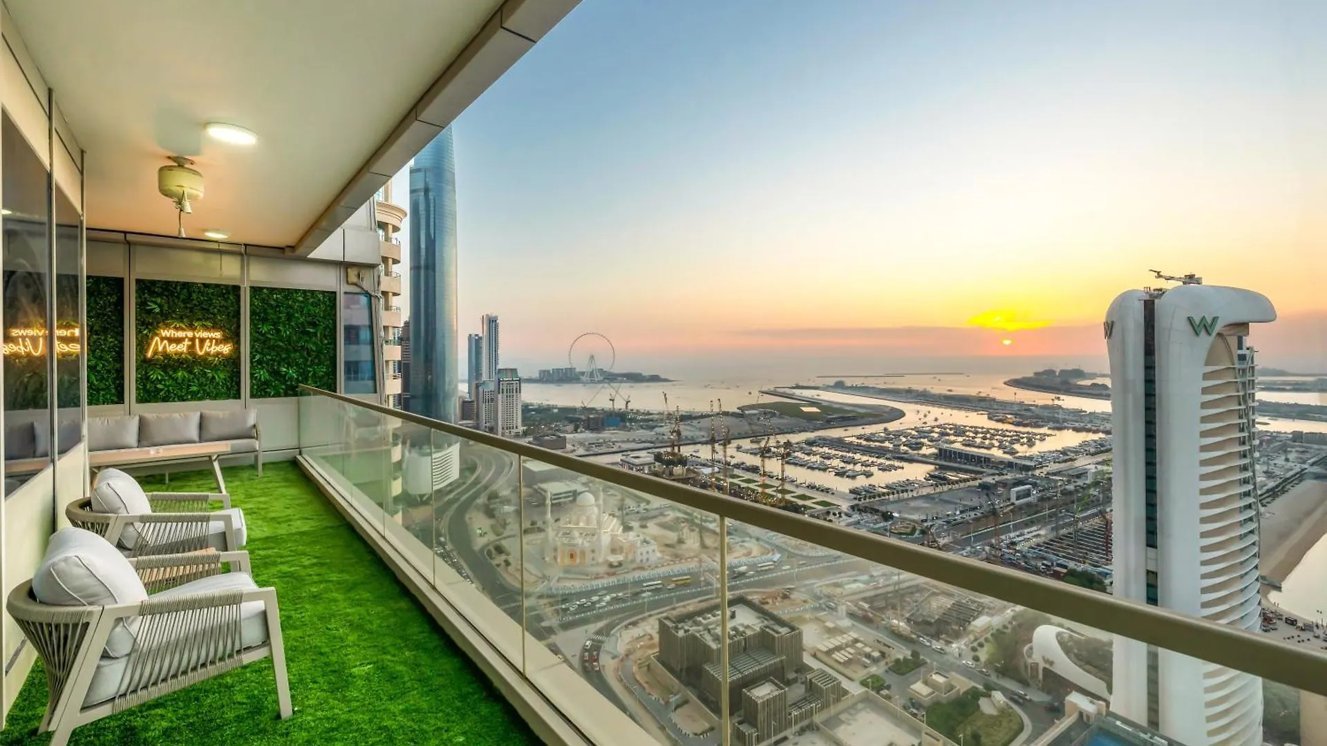 Sensational Direct Sea, Ain View And Palm Jumeirah In Dubai Marina