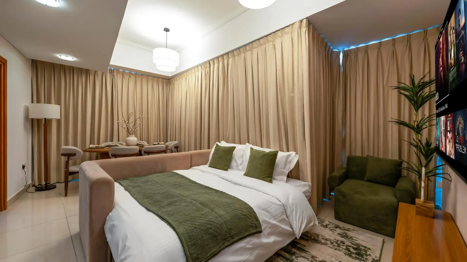 Sensational Direct Sea, Ain View And Palm Jumeirah In Dubai Marina 아파트